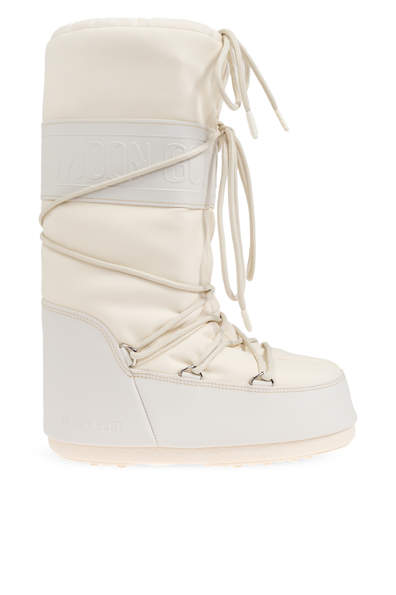 Cream Snow boots 